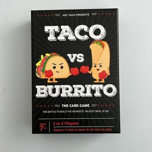 Taco vs Burrito card game